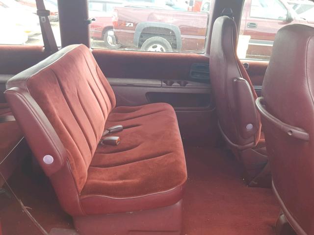 1P4GH4436NX122679 - 1992 PLYMOUTH GRAND VOYA MAROON photo 6