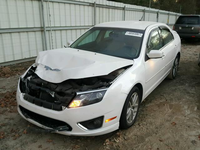 3FAHP0JA0BR142959 - 2011 FORD FUSION SEL WHITE photo 2