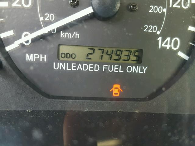 4T1BF28K6XU089029 - 1999 TOYOTA CAMRY LE 栗色 照片 8