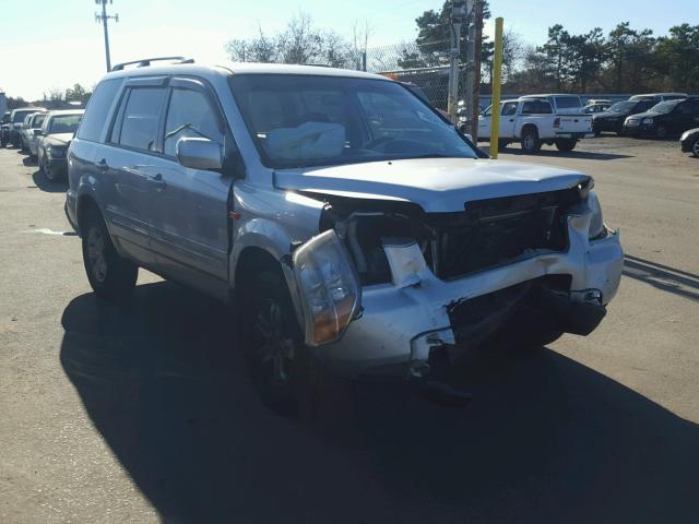 5FNYF18258B040309 - 2008 HONDA PILOT VP SILVER photo 1