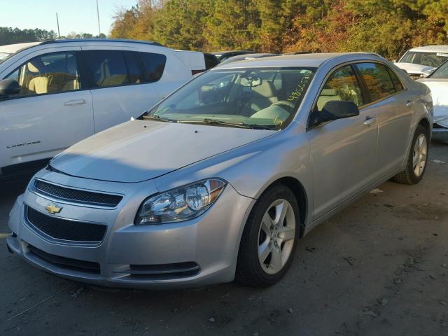 1G1ZG57B99F156869 - 2009 CHEVROLET MALIBU LS SILVER photo 2