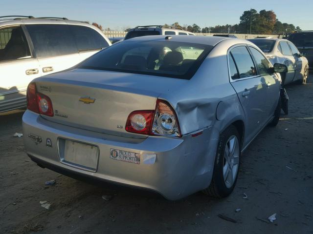 1G1ZG57B99F156869 - 2009 CHEVROLET MALIBU LS SILVER photo 4