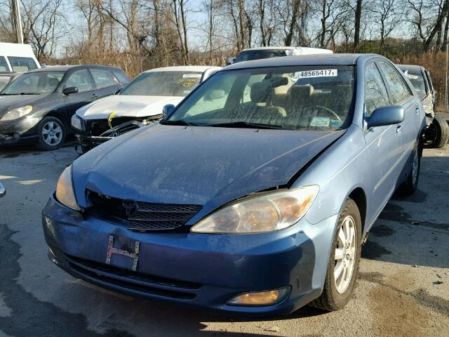 4T1BE30K13U685230 - 2003 TOYOTA CAMRY LE 蓝色 照片 2