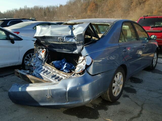 4T1BE30K13U685230 - 2003 TOYOTA CAMRY LE 蓝色 照片 4