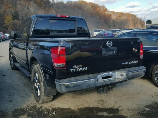 1N6BA0ECXFN512205 - 2015 NISSAN TITAN S BLACK photo 3