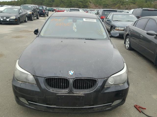 WBANW13559C160966 - 2009 BMW 535 I BLACK photo 9