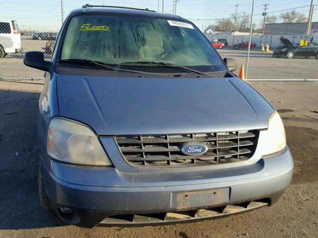 2FMZA57675BA07900 - 2005 FORD FREESTAR S BLUE photo 9