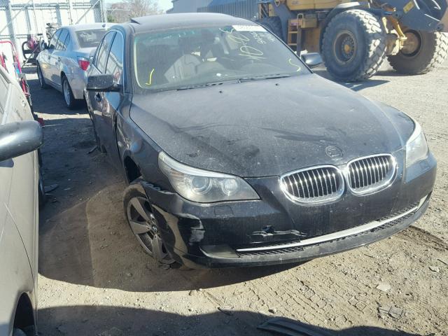 WBANU53568CT02950 - 2008 BMW 528 I BLACK photo 1