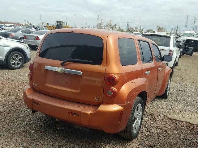 3GNDA13D06S511381 - 2006 CHEVROLET HHR LS Narıncı foto 4