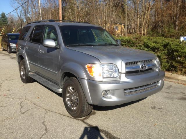 5TDBT44AX7S292189 - 2007 TOYOTA SEQUOIA SR SILVER photo 1