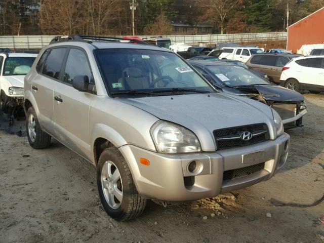 KM8JM12B06U431027 - 2006 HYUNDAI TUCSON GL SILVER photo 1