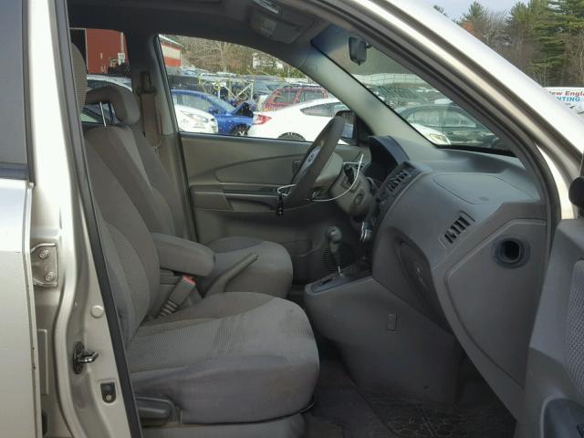 KM8JM12B06U431027 - 2006 HYUNDAI TUCSON GL SILVER photo 5