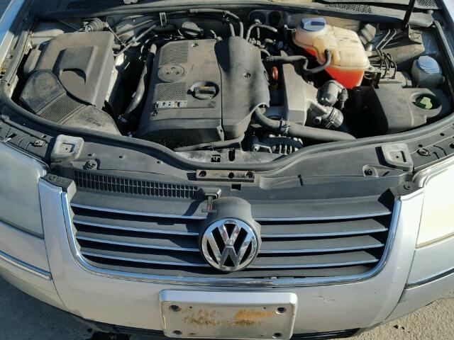 WVWVD63B24E260502 - 2004 VOLKSWAGEN PASSAT GLS SILVER photo 7