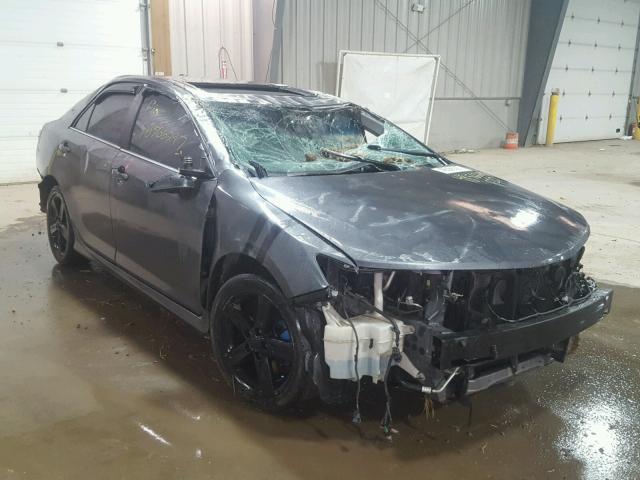 4T1BF1FK9CU202107 - 2012 TOYOTA CAMRY BASE GRAY photo 1