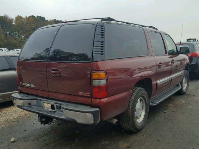 1GKEC16Z02J336807 - 2002 GMC YUKON XL C MAROON photo 4