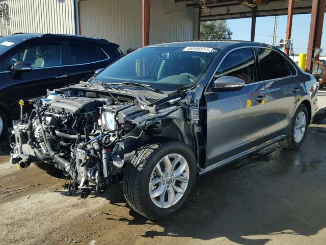 1VWAT7A3XHC016940 - 2017 VOLKSWAGEN PASSAT S გრაფიტი ფოტო 2