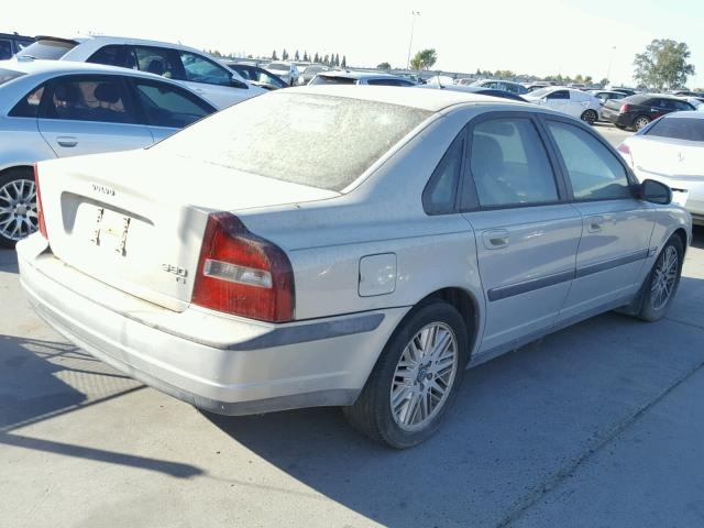 YV1TS90D3Y1143054 - 2000 VOLVO S80 T6 TUR GRAY photo 4