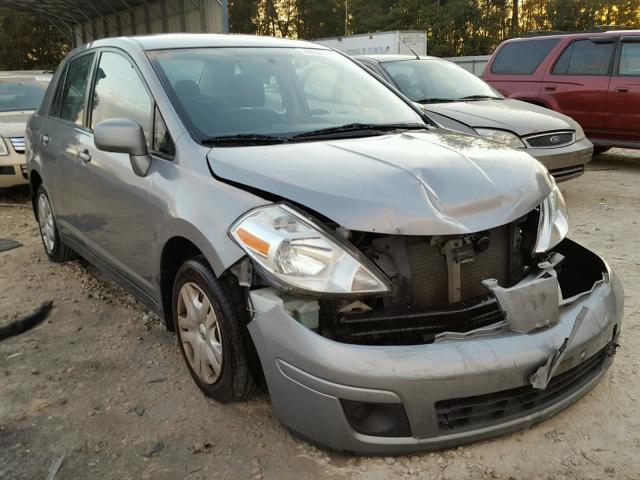 3N1BC1AP7AL396386 - 2010 NISSAN VERSA S GRAY photo 1