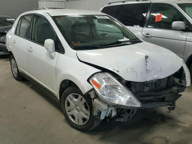 3N1BC1AP1AL448823 - 2010 NISSAN VERSA S WHITE photo 1