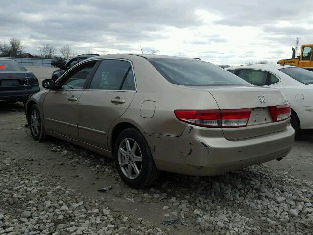 1HGCM66443A804218 - 2003 HONDA ACCORD EX GOLD photo 3