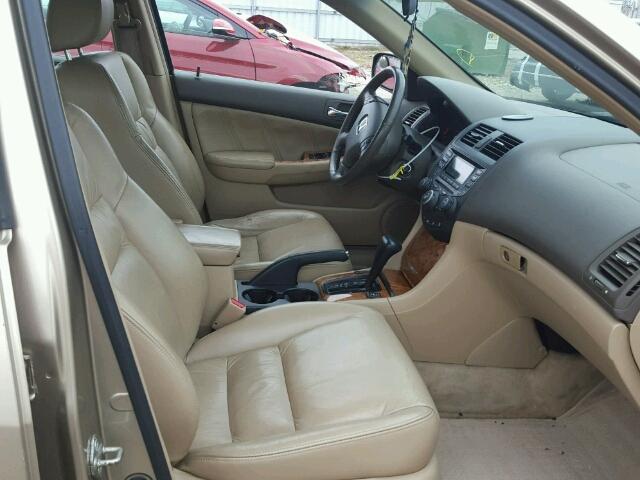 1HGCM66443A804218 - 2003 HONDA ACCORD EX GOLD photo 5