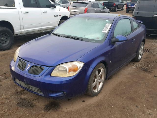 1G2AN18B777333495 - 2007 PONTIAC G5 GT BLUE photo 2