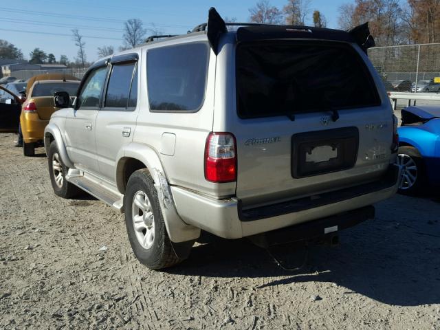 JT3HN86R510330280 - 2001 TOYOTA 4RUNNER SR SILVER photo 3