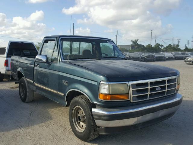 1FTEF15NXSNA80203 - 1995 FORD F150 BLUE photo 1