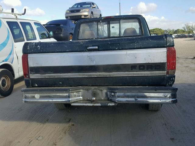 1FTEF15NXSNA80203 - 1995 FORD F150 BLUE photo 6