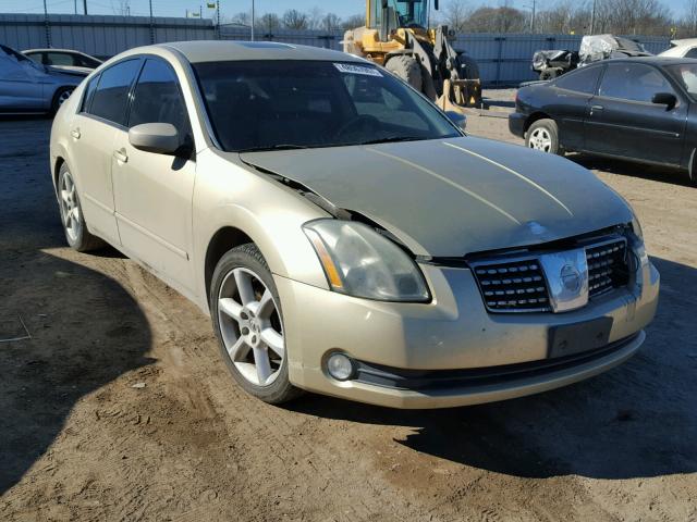 1N4BA41E64C841614 - 2004 NISSAN MAXIMA SE GOLD photo 1