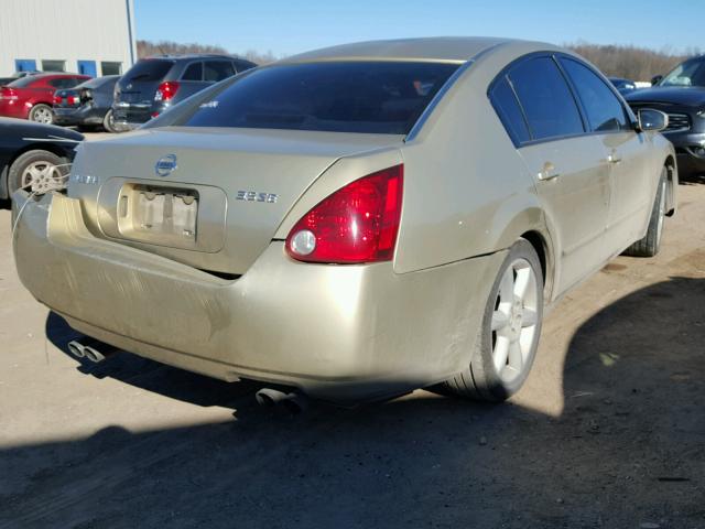 1N4BA41E64C841614 - 2004 NISSAN MAXIMA SE GOLD photo 4