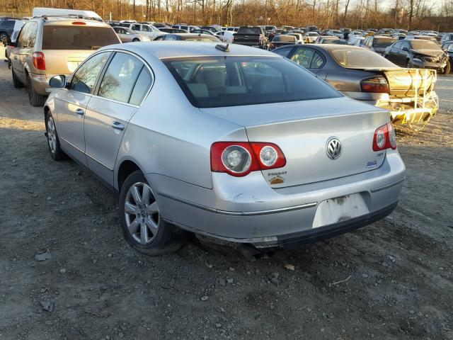 WVWAK73C26P043235 - 2006 VOLKSWAGEN PASSAT 2.0 SILVER photo 3