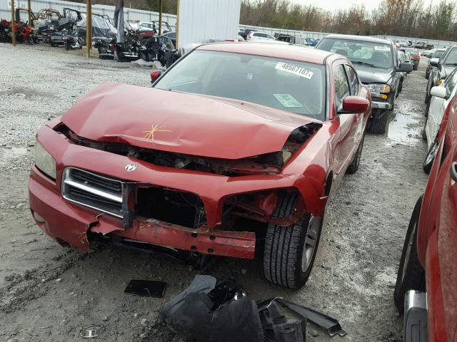 2B3KA53H16H191244 - 2006 DODGE CHARGER R/ RED photo 2