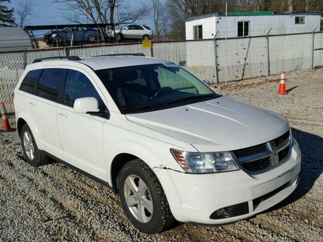 3D4PG5FV3AT241763 - 2010 DODGE JOURNEY SX WHITE photo 1