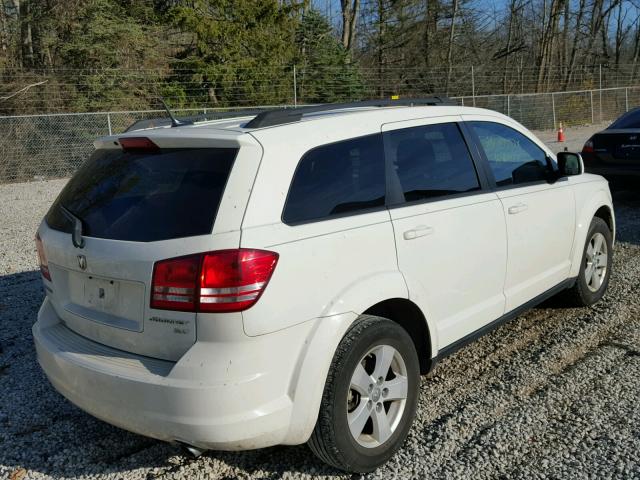 3D4PG5FV3AT241763 - 2010 DODGE JOURNEY SX WHITE photo 4