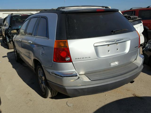 2C8GF68424R545747 - 2004 CHRYSLER PACIFICA SILVER photo 3