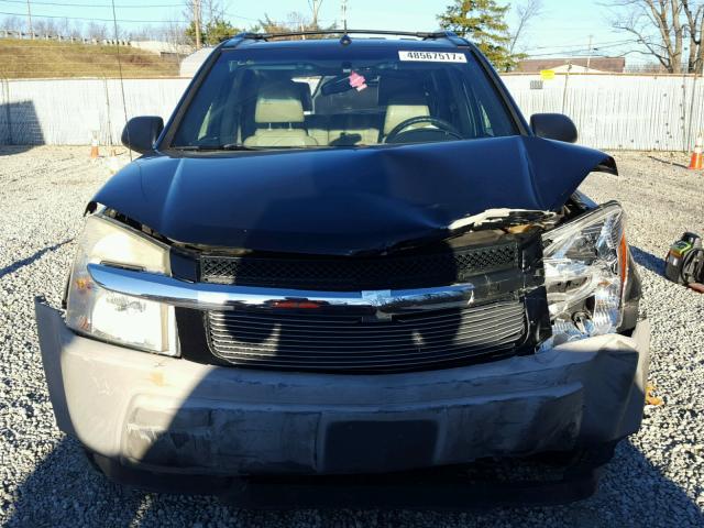 2CNDL73F156066617 - 2005 CHEVROLET EQUINOX LT BLACK photo 9