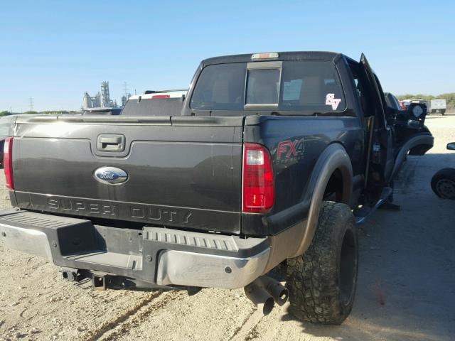 1FT7W2BT7DEA66859 - 2013 FORD F250 SUPER BLACK photo 4