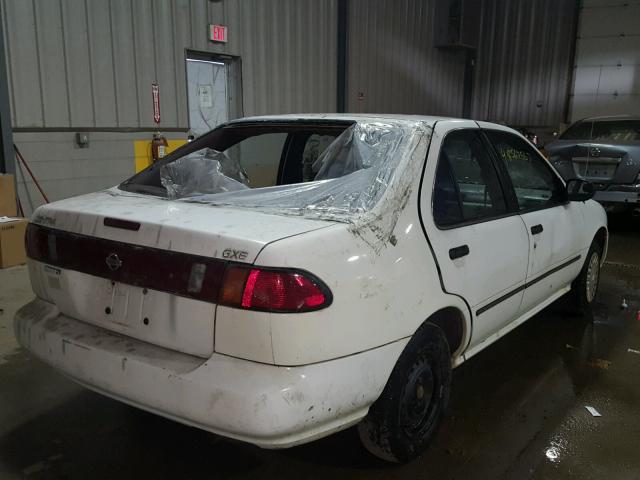 1N4AB41D8VC753746 - 1997 NISSAN SENTRA XE WHITE photo 4