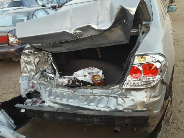 4T1BE32K76U704185 - 2006 TOYOTA CAMRY LE SILVER photo 9