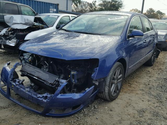 WVWEK73C88P104012 - 2008 VOLKSWAGEN PASSAT LUX BLUE photo 2