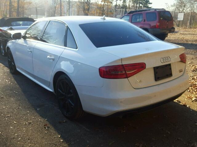 WAUHFAFLXFN039227 - 2015 AUDI A4 PREMIUM WHITE photo 3