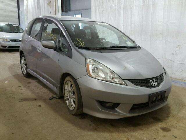 JHMGE8H41AS027654 - 2010 HONDA FIT SPORT GRAY photo 1