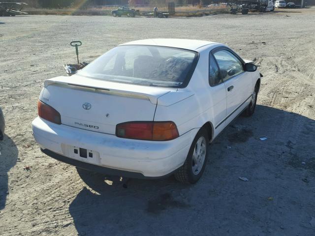 JT2EL45UXR0166662 - 1994 TOYOTA PASEO WHITE photo 4