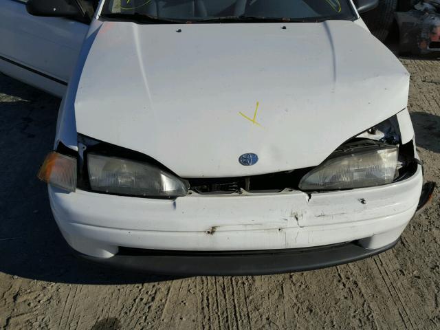 JT2EL45UXR0166662 - 1994 TOYOTA PASEO WHITE photo 9