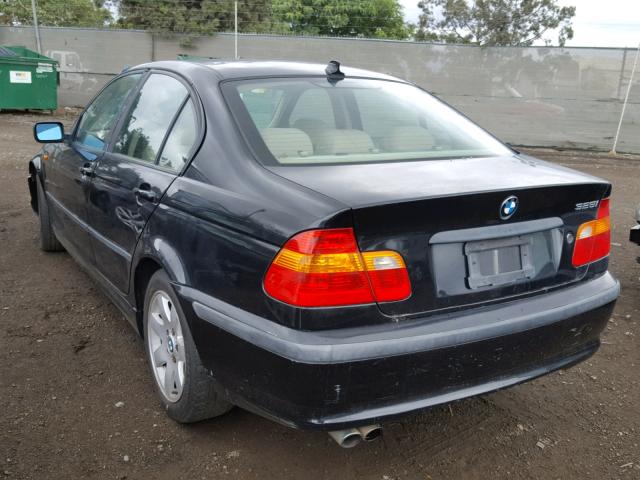 WBAAZ334X4KP82535 - 2004 BMW 325 IS SUL BLACK photo 3