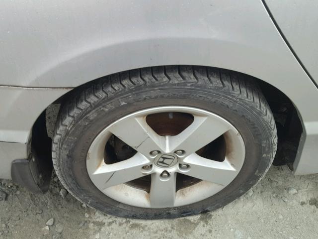 1HGFA16887L030299 - 2007 HONDA CIVIC EX SILVER photo 9