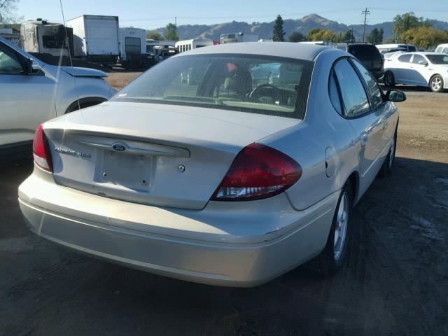 1FAFP55S24G105641 - 2004 FORD TAURUS SES BEIGE photo 4