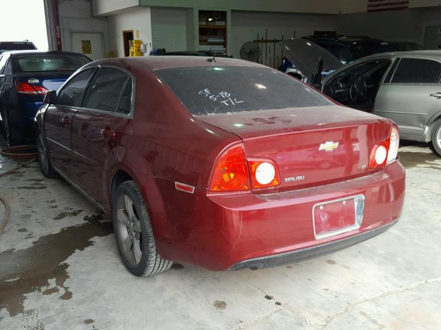 1G1ZJ57B78F160502 - 2008 CHEVROLET MALIBU 2LT RED photo 3