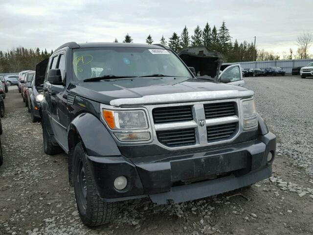 1D8GU58K28W108829 - 2008 DODGE NITRO SLT BLACK photo 1